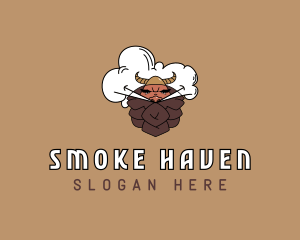 Viking Smoker Vape logo design