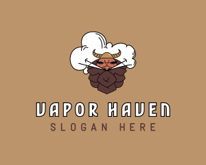 Vape - Viking Smoker Vape logo design