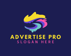 Advertisement - Creative Paint Drip logo design