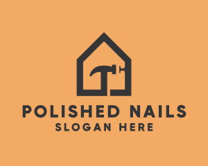 Hammer Nail Renovation logo design