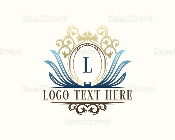 Elegant Wedding Event Logo