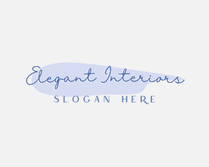 Elegant Signature Fashion logo design