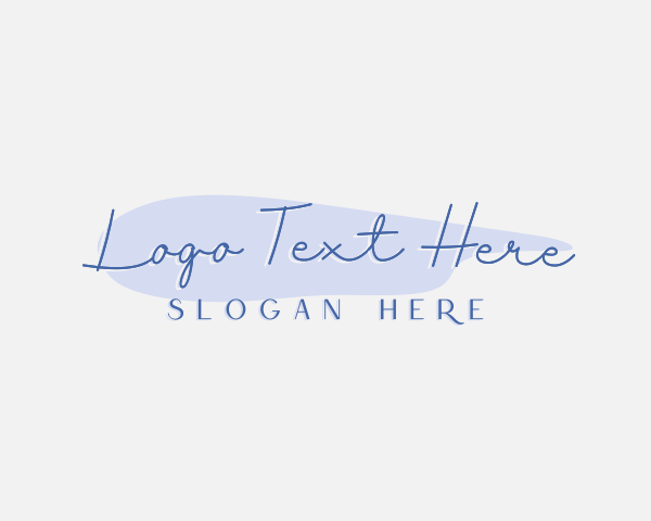 Paint - Elegant Signature Fashion logo design