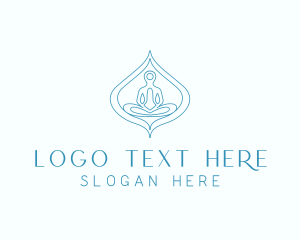 Holistic - Yoga Reiki Meditation logo design