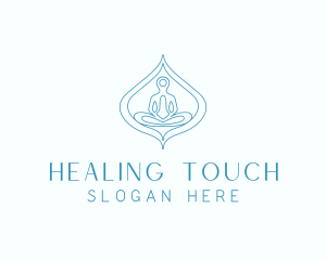 Yoga Reiki Meditation logo design