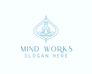 Yoga Reiki Meditation logo design