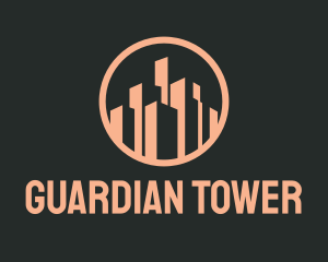 Urban Property Tower logo design