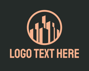 City Tower - Urban Property Tower logo design