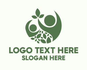 Green Vegetarian Wellness Logo