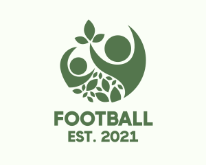 Farmer - Green Vegetarian Wellness logo design