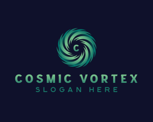 Vortex - Digital Vortex Software logo design