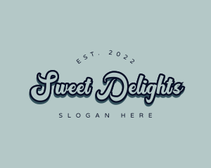 Desserts - Retro Restaurant Business logo design