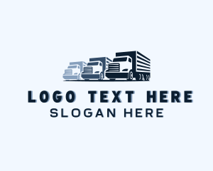 Truck - Cargo Truck Distribution logo design