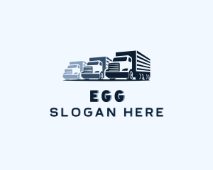 Trucking - Cargo Truck Distribution logo design