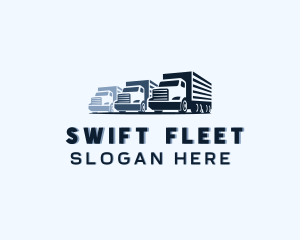 Cargo Truck Distribution logo design