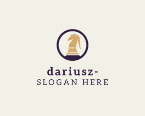 Chess Tournament - Horse Chess Piece logo design