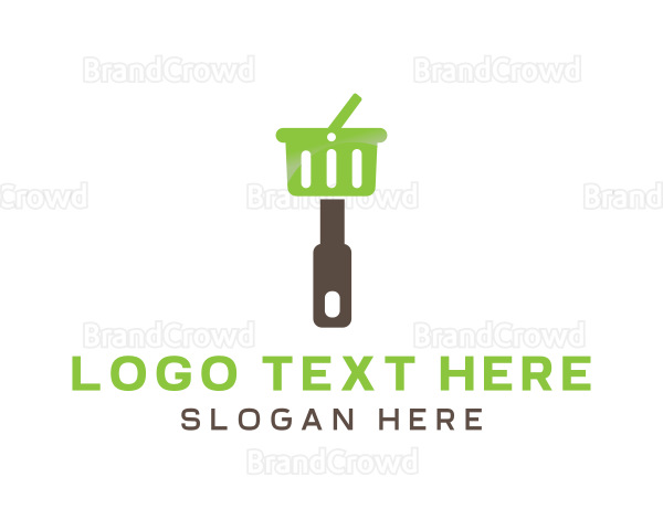 Kitchen Shopping Basket Logo