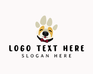 Veterinarian - Pet Dog Paw logo design