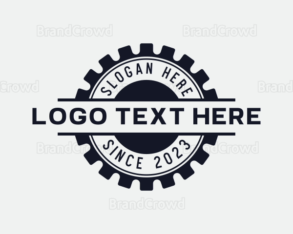 Auto Repair Gear Logo