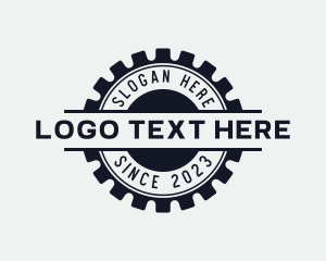 Machine - Auto Repair Gear logo design