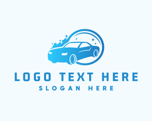 Driving - Luxury Car Wash logo design