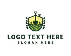 Shovel Home Landscaping Logo