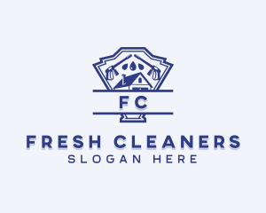 Pressure Washer Cleaner logo design