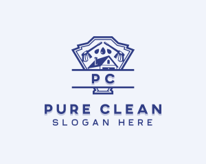 Pressure Washer Cleaner logo design