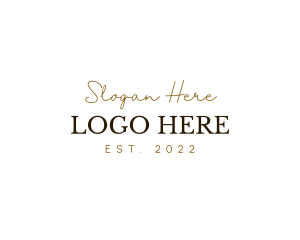 Luxury Style Brand Logo