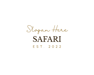 Luxury Style Brand Logo