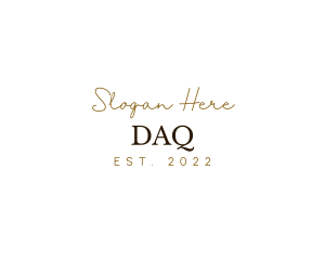 Luxury Style Brand Logo