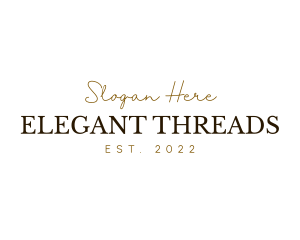 Luxury Style Brand logo design