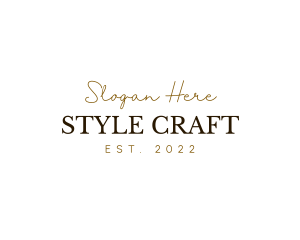 Styling - Luxury Style Brand logo design