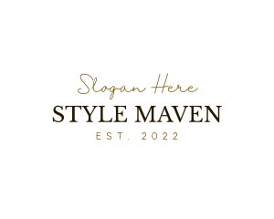 Luxury Style Brand logo design