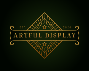 Luxury Art Deco logo design