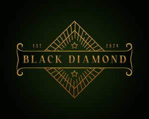 Luxury Art Deco logo design