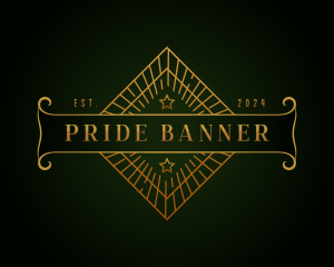 Luxury Art Deco logo design