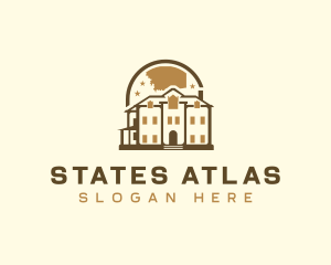 Montana State Mansion logo design