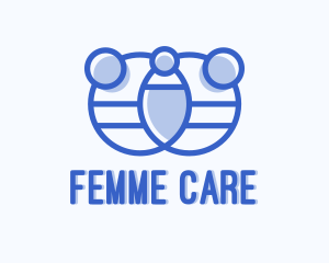 Minimalist Family Care  logo design