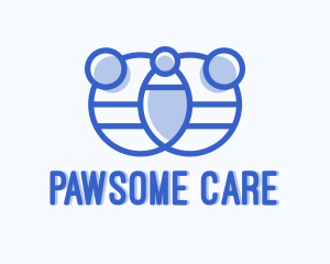 Minimalist Family Care  logo design