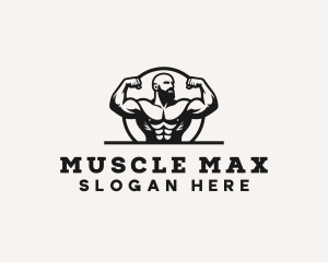 Bodybuilding - Bodybuilding Gym Trainer logo design
