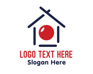 Sushi - Japanese Home Residence logo design