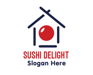 Japanese Home Residence logo design