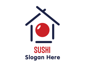 Japanese Home Residence logo design