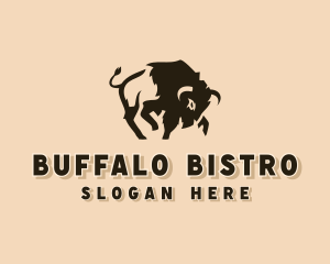 Wild Buffalo Ranch  logo design