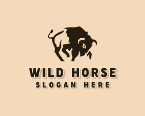 Ranch - Wild Buffalo Ranch logo design