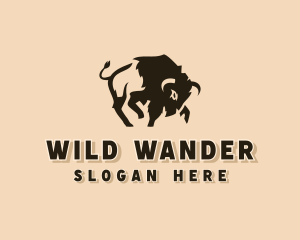 Wild Buffalo Ranch  logo design