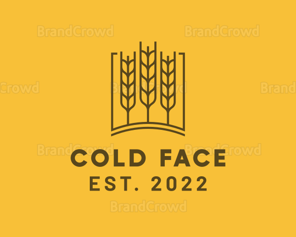 Agriculture Wheat Grain Logo