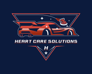 Vehicle Detailing Restoration logo design