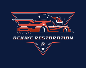 Restoration - Vehicle Detailing Restoration logo design